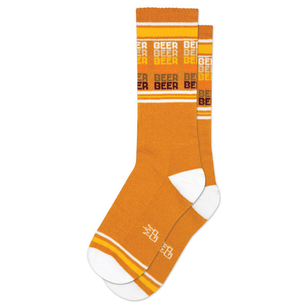 New Socks Beer Gym Crew Socks