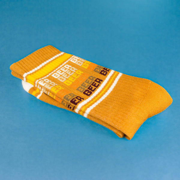 New Socks Beer Gym Crew Socks