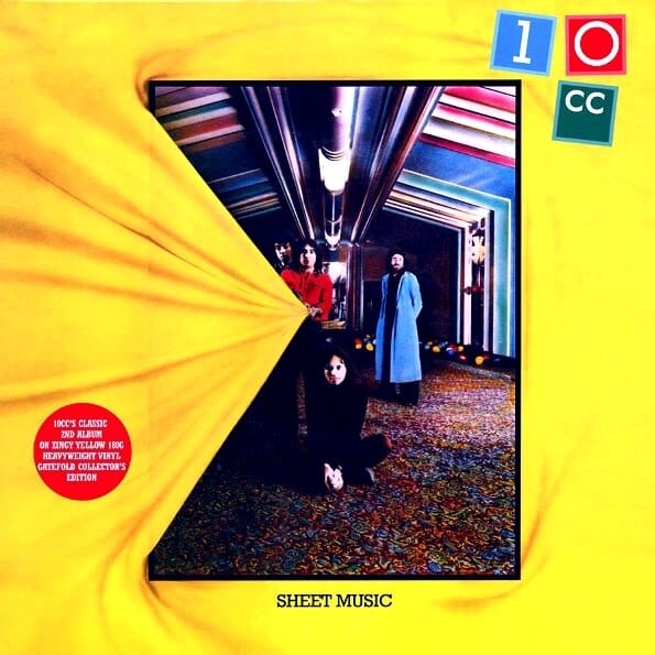 New Vinyl 10CC - Sheet Music LP NEW COLOR VINYL 10018429