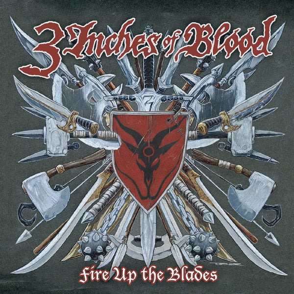 New Vinyl 3 Inches Of Blood - Fire Up the Blades 2LP NEW COLOR VINYL 10035125