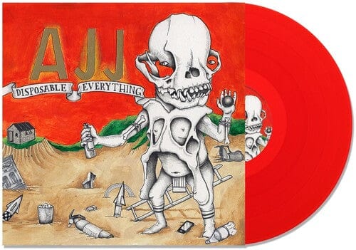 New Vinyl AJJ - Disposable Everything LP NEW RED VINYL 10030428