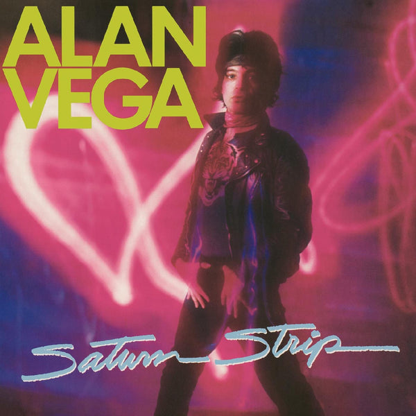 New Vinyl Alan Vega - Saturn Strip LP NEW YELLOW VINYL 10026859