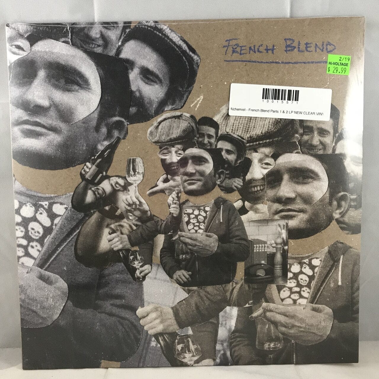 Alchemist - French Blend Parts 1 & 2 LP NEW CLEAR VINYL