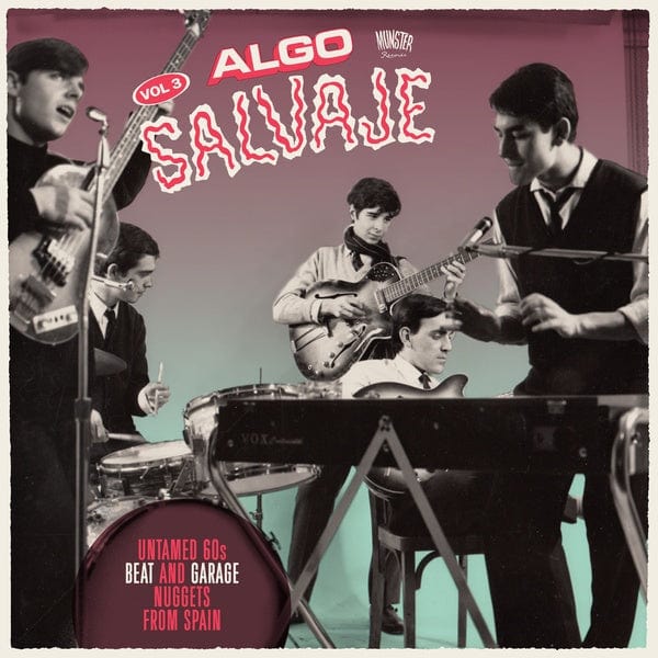 New Vinyl Algo Salvaje: Untamed 60s Beat and Garage Nuggets from Spain Vol. 3 2LP NEW 10029650