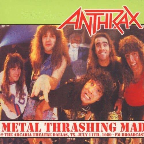 New Vinyl Anthrax - Metal Thrashing Mad Dallas TX 7-11-87 LP NEW IMPORT 10021367