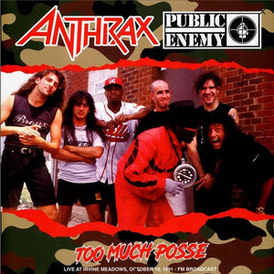 New Vinyl Anthrax & Public Enemy - Too Much Posse LP NEW IMPORT 10035257