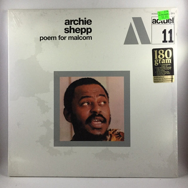 New Vinyl Archie Shepp - Poem For Malcolm LP NEW 10000540