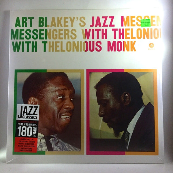 New Vinyl Art Blakey's Jazz Messengers - With Thelonious Monk LP NEW 180G 10000551