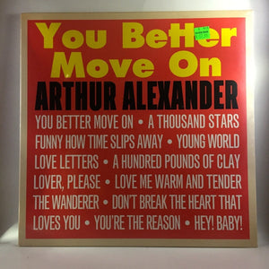 New Vinyl Arthur Alexander - You Better Move On LP NEW 10003320