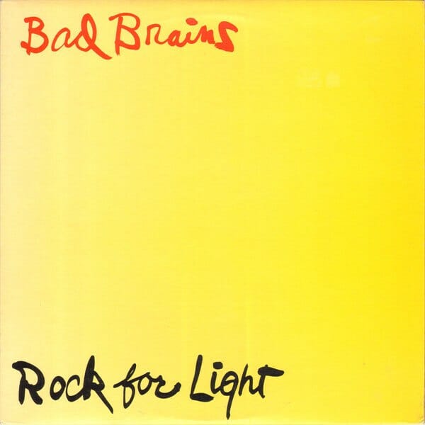 New Vinyl Bad Brains - Rock For Light LP NEW IMPORT 10019549