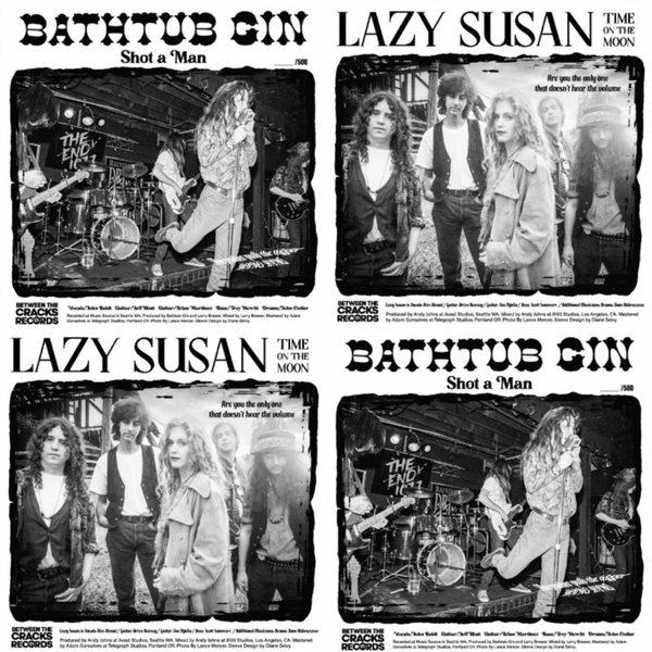 New Vinyl Bathtub Gin / Lazy Susan - Between The Cracks 7" NEW LTD NUMBERED 10031257