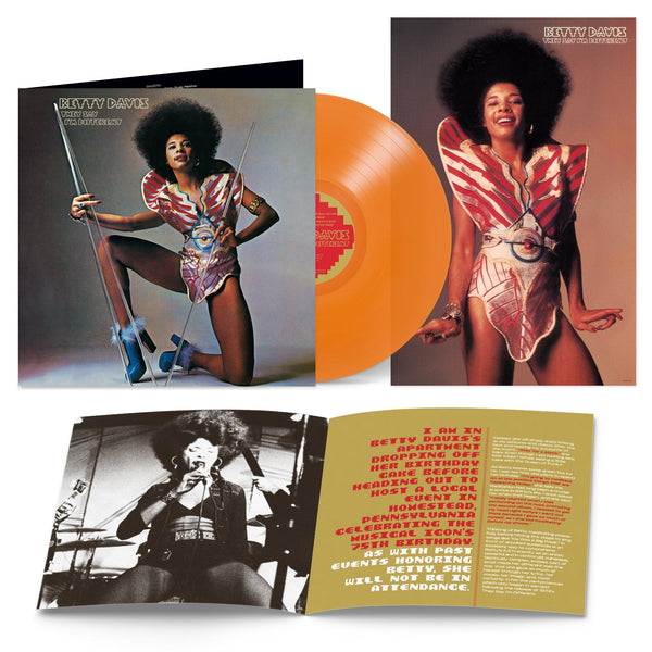 New Vinyl Betty Davis - They Say I'm Different LP NEW ORANGE VINYL 10031521
