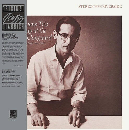 New Vinyl Bill Evans - Sunday At The Village Vanguard (Original Jazz Classics Series) LP NEW 10032697