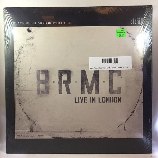 New Vinyl Black Rebel Motorcycle Club - Live In London 3LP NEW 10009997