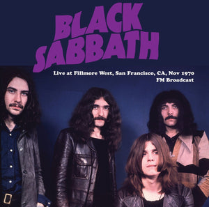 New Vinyl Black Sabbath - Live at Fillmore West, San Francisco, CA, Nov 1970 LP NEW IMPORT 10024703