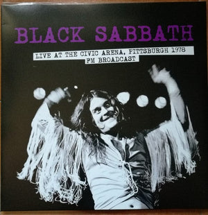 New Vinyl Black Sabbath - Live At The Civic Arena Pittsburgh 1978 LP NEW IMPORT 10026466