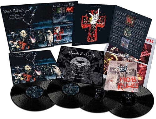 New Vinyl Black Sabbath - Live Evil (40th Anniversary) 4LP NEW 10030530