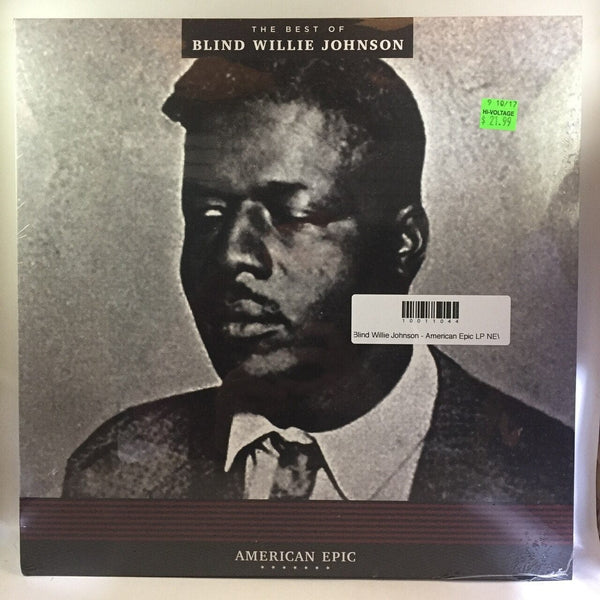 New Vinyl Blind Willie Johnson - American Epic LP NEW 10011044