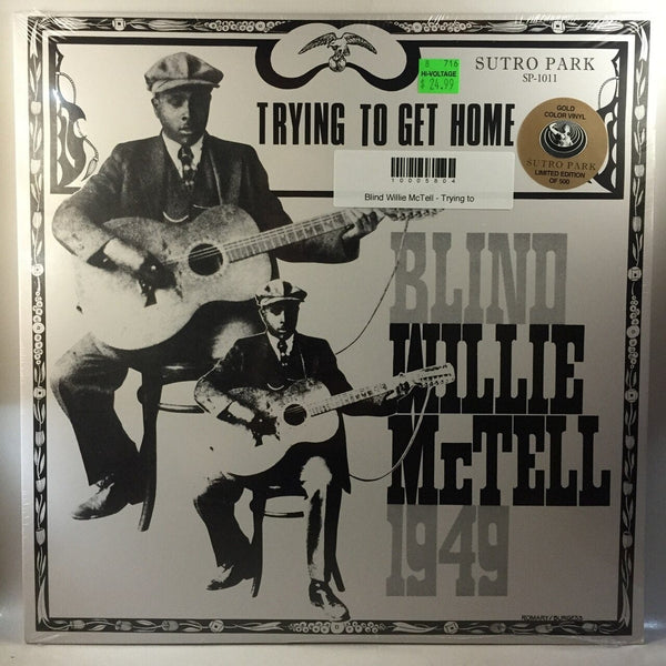 New Vinyl Blind Willie McTell - Trying to Get Home LP NEW GOLD VINYL 10005804