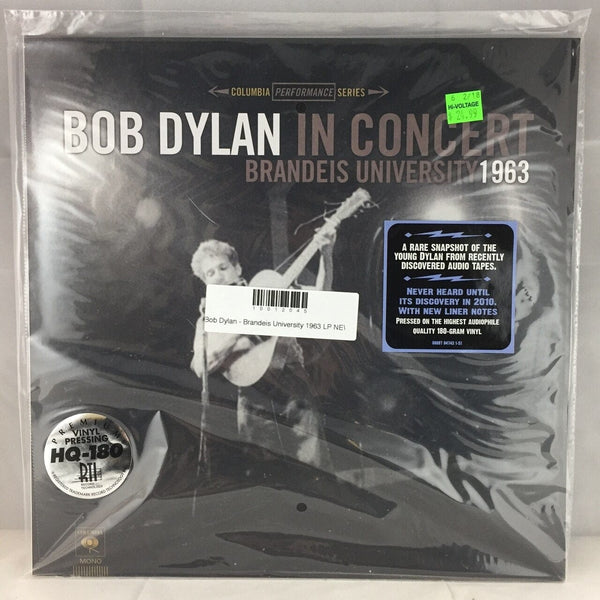New Vinyl Bob Dylan - Brandeis University 1963 LP NEW 10012045