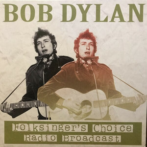 New Vinyl Bob Dylan - Folksinger's Choice LP NEW IMPORT 10020771