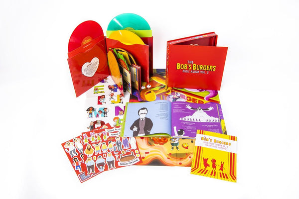 New Vinyl Bob's Burgers Music Album Vol. 2 3LP NEW BOX SET DELUXE 10024365