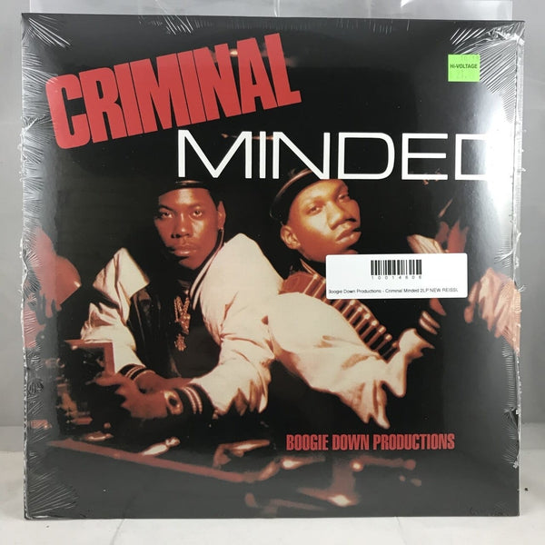 New Vinyl Boogie Down Productions - Criminal Minded 2LP NEW REISSUE 10014606