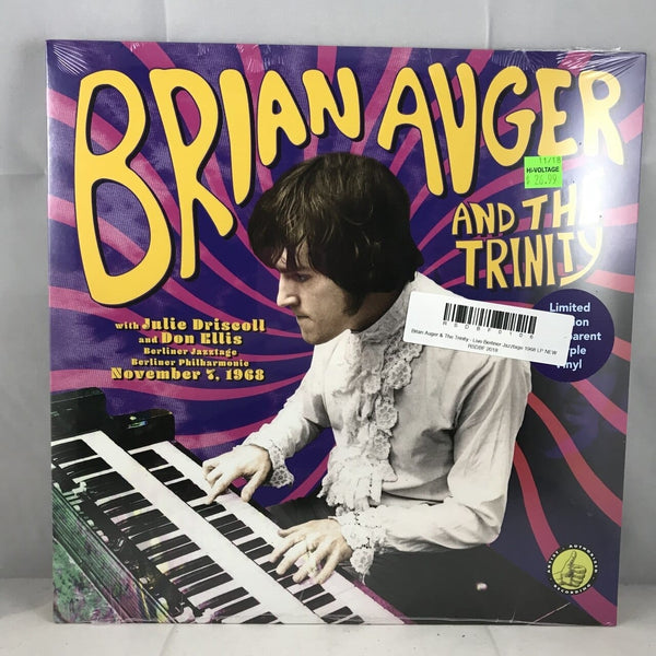 New Vinyl Brian Auger & The Trinity - Live Berliner Jazztage 1968 LP NEW RSDBF 2018 RSDBF0106