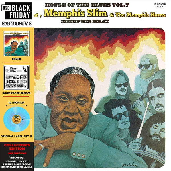 New Vinyl Canned Heat & Memphis Slim - Memphis Heat LP NEW RSD BF 2021 RBF21027