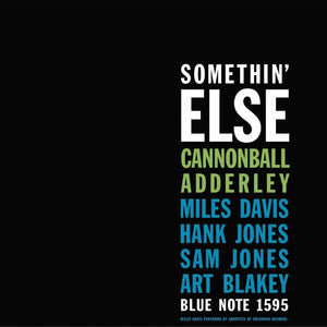 New Vinyl Cannonball Adderley - Somethin' Else LP NEW 10021656