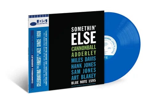 New Vinyl Cannonball Adderley - Somethin' Else LP NEW BLUE VINYL 10034885