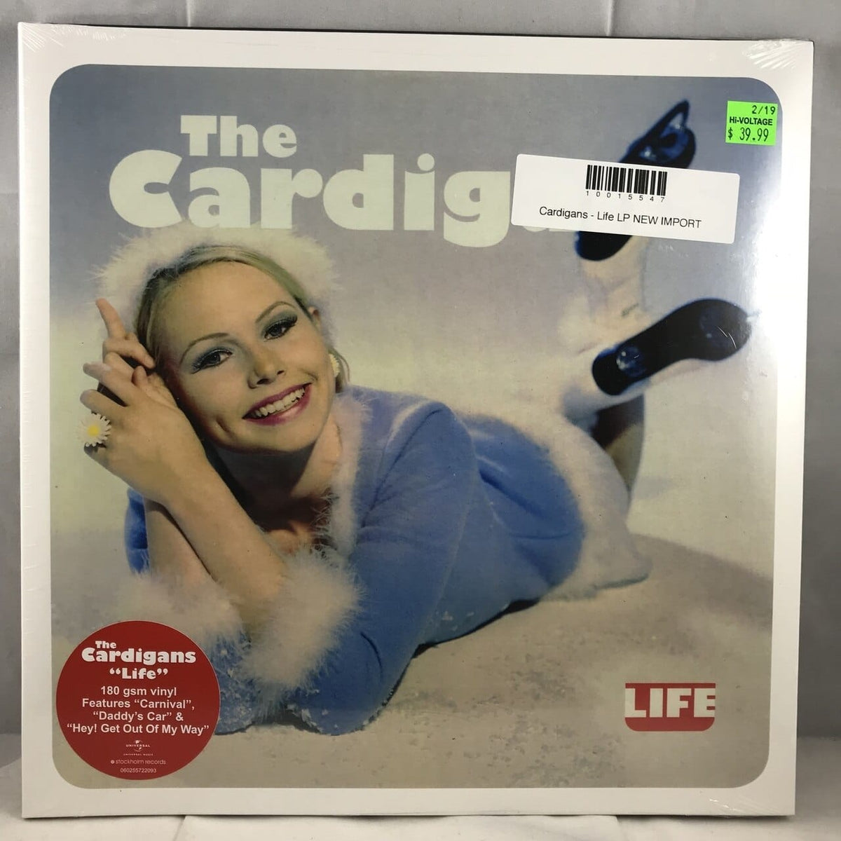Cardigans - Life LP NEW IMPORT – Hi-Voltage Records
