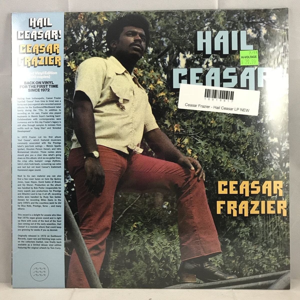 Ceasar Frazier - Hail Ceasar LP NEW – Hi-Voltage Records