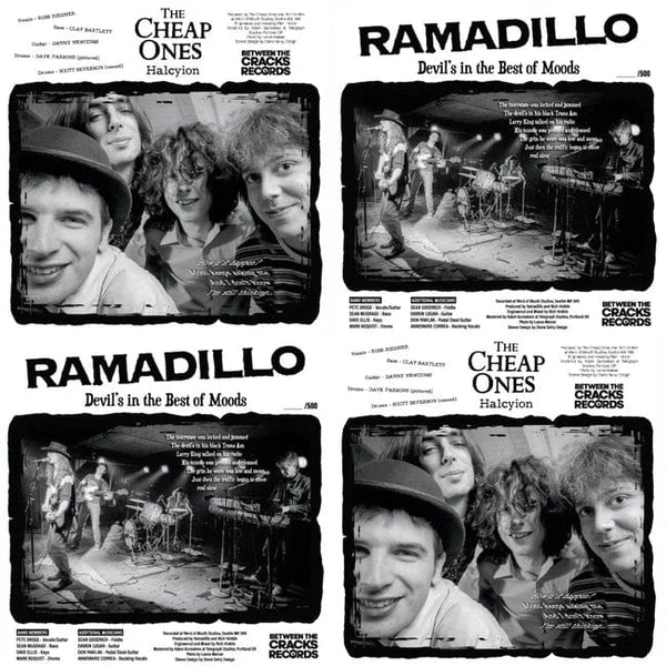 New Vinyl Cheap Ones / Ramadillo - Between The Cracks 7" NEW LTD NUMBERED 10031256