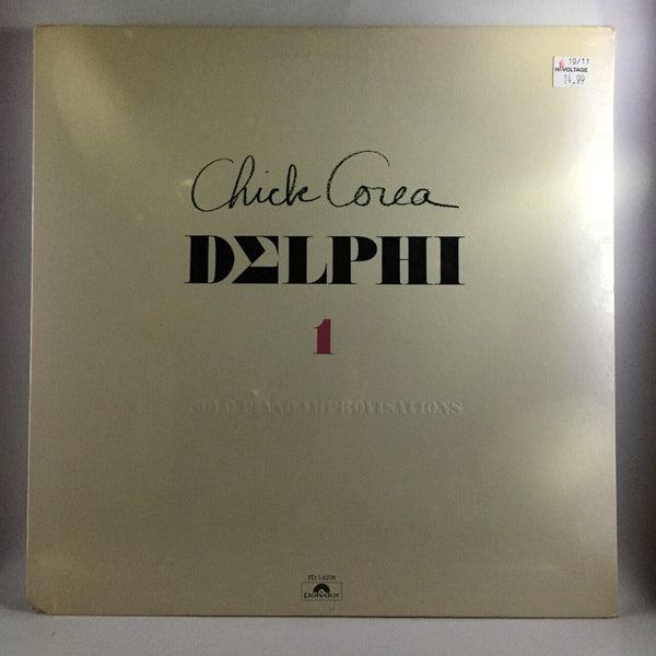 New Vinyl Chick Corea - Delphi 1 LP Solo Piano Improvisations Still Sealed NEW OLD STOCK 10000598