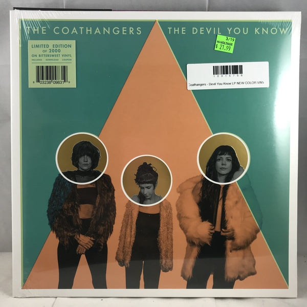 New Vinyl Coathangers - Devil You Know LP NEW COLOR VINYL 10015756