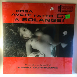 New Vinyl Cosa Avete Fatto A Solange? Soundtrack - Ennio Morricone LP NEW 10004887