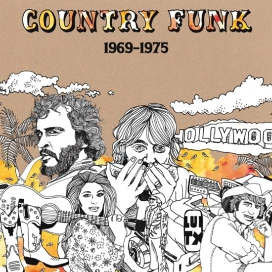New Vinyl Country Funk 1969-1975 2LP NEW ORANGE SWIRL VINYL 10023893