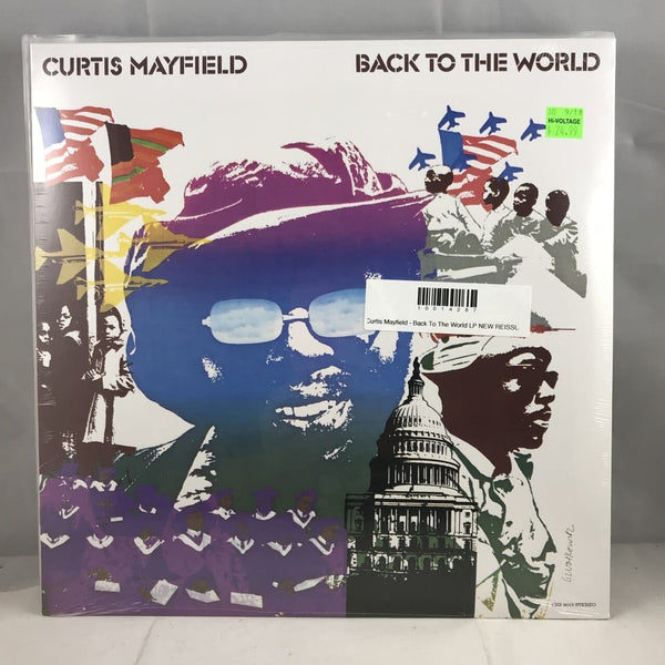 New Vinyl Curtis Mayfield - Back To The World LP NEW REISSUE 10014287