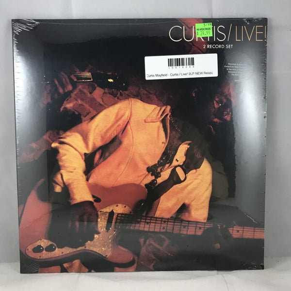 Curtis Mayfield – Curtis / Live! – 2 x Vinyl (LP, Reissue
