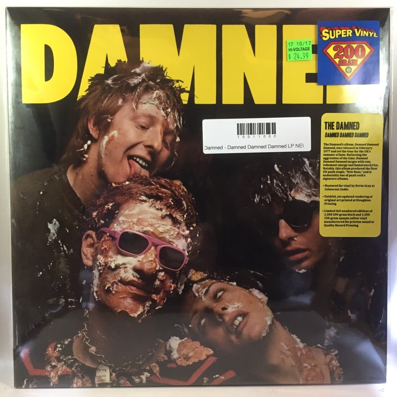 The Damned /Damned 新品ピクチャーレコード Damned - Damned Damned Damned LP NEW – Hi-Voltage Records