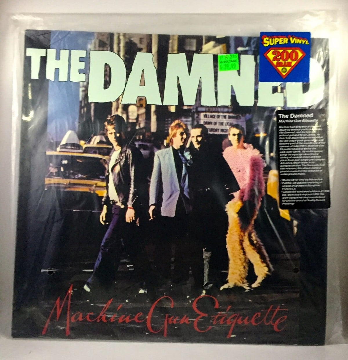 Damned - Machine Gun Etiquette LP NEW – Hi-Voltage Records