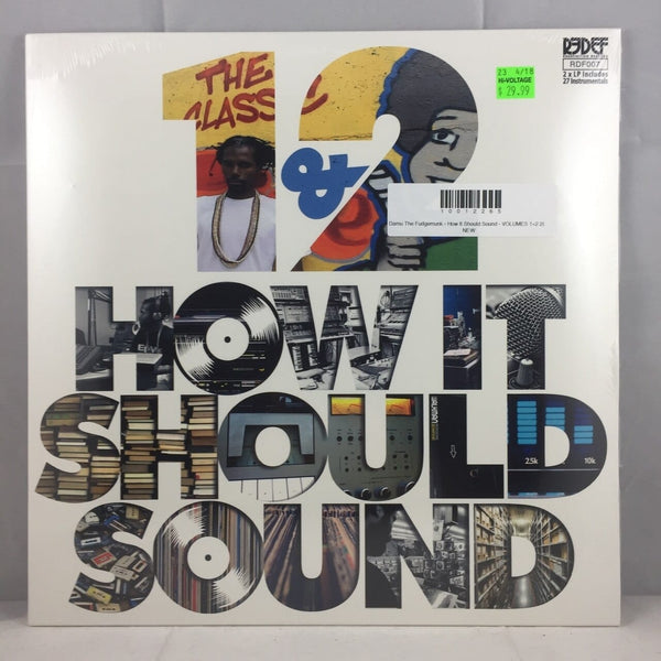 New Vinyl Damu The Fudgemunk - How It Should Sound - VOLUMES 1+2 2LP NEW 10012265