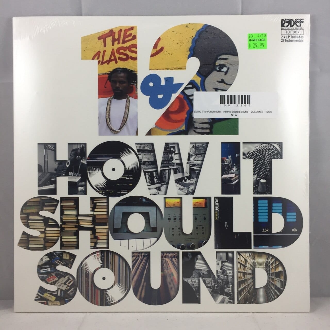 Damu The Fudgemunk - How It Should Sound - VOLUMES 1+2 2LP NEW