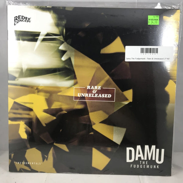 New Vinyl Damu The Fudgemunk - Rare & Unreleased LP NEW 10015987