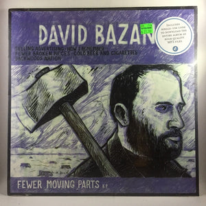 New Vinyl David Bazan - Fewer Moving Parts LP NEW W- MP3 10001392