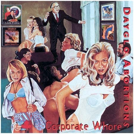 New Vinyl Dayglo Abortions - Corporate Whores LP NEW 10028085