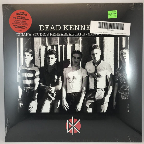 New Vinyl Dead Kennedys - Iguana Studios Rehearsal Tape LP NEW Ltd Ed 10019083