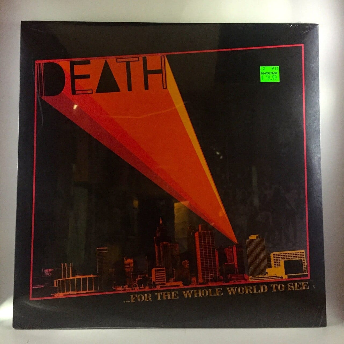 Death - ...For The Whole World To See LP NEW – Hi-Voltage Records
