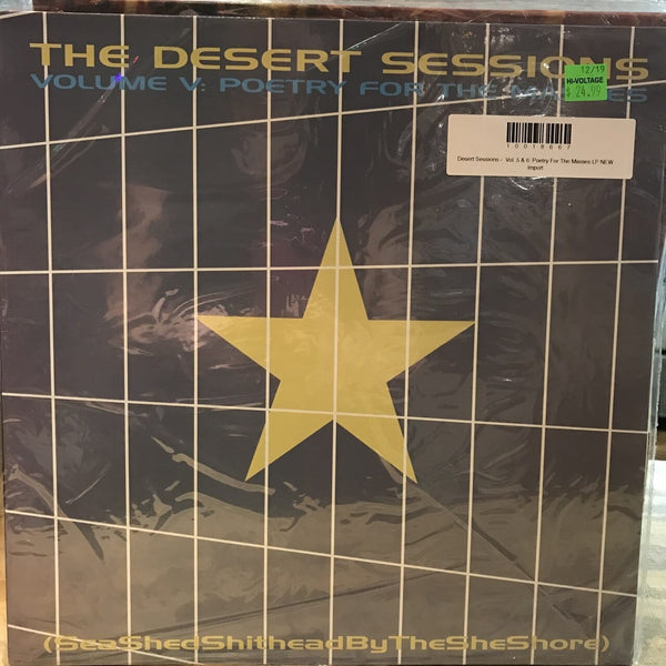 New Vinyl Desert Sessions -  Vol. 5 & 6: Poetry For The Masses LP NEW Import 10018667